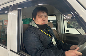 はじめての方も大歓迎!今活躍しているドライバーの○○%以上は未経験での入社です。